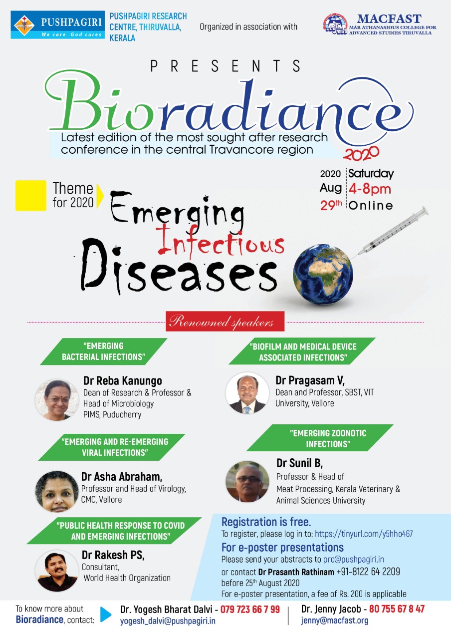 Pushpagiri Research Center Bioradiance 2020