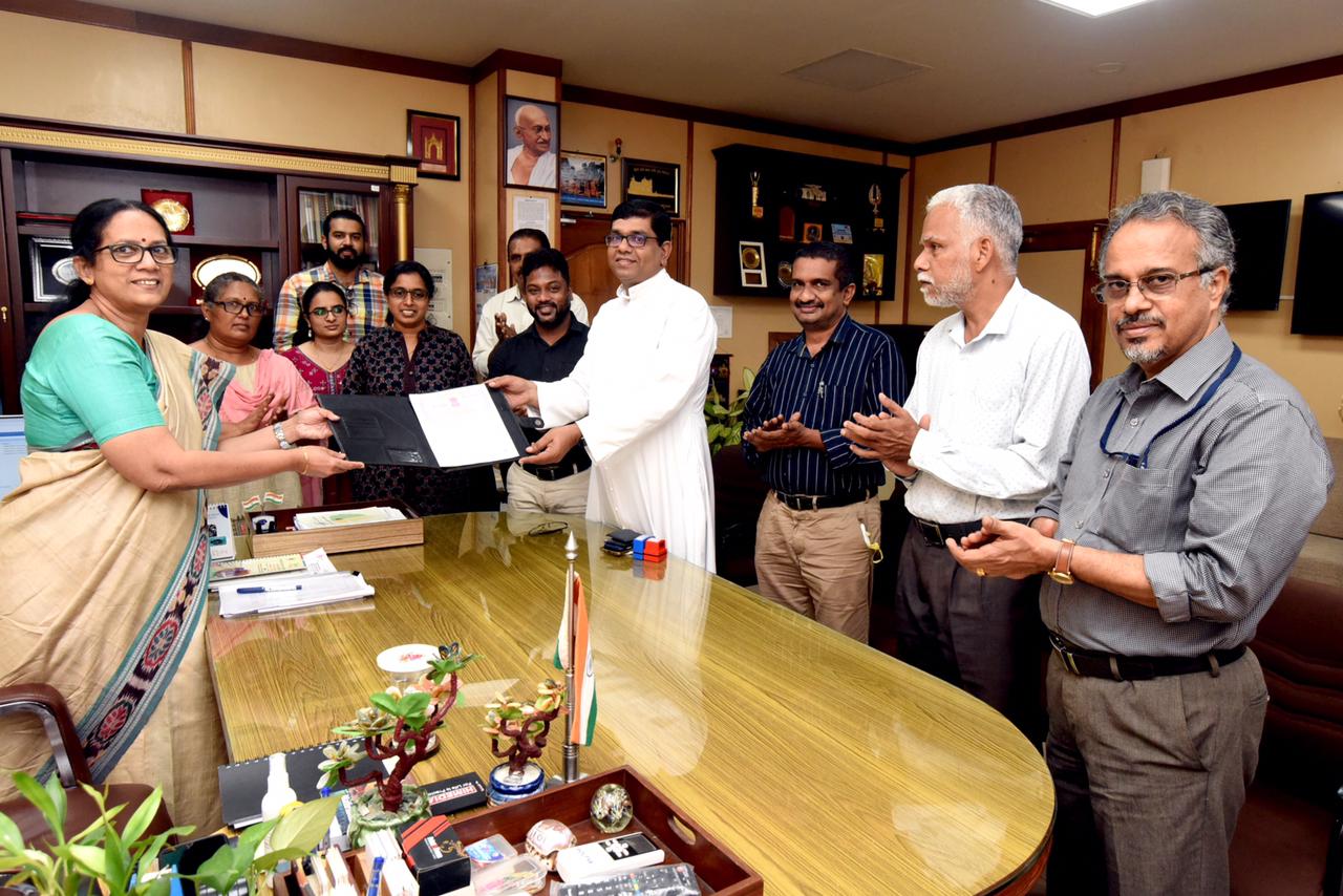 PUSHPAGIRI RESEARCH CENTRE, TIRUVALLA & CENTRAL INSTITUTE OF FISHERIES TECHNOLOGY (CIFT), KOCHI - MOU SIGNED